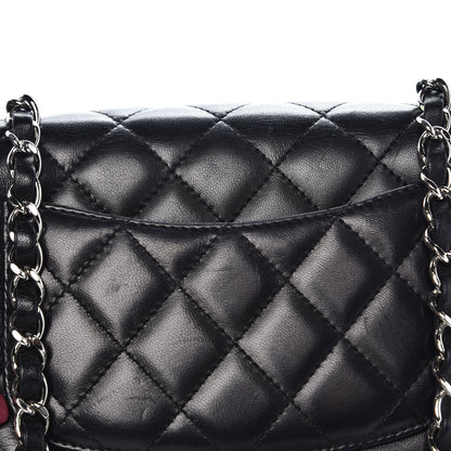 Chanel Lambskin Quilted Mini Rectangular Flap Black 8 of 11