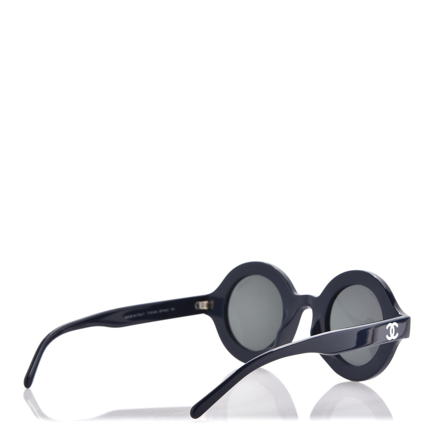 Chanel x Pharrell Williams Round 19mm Sunglasses Indigo Gris 4 of 7
