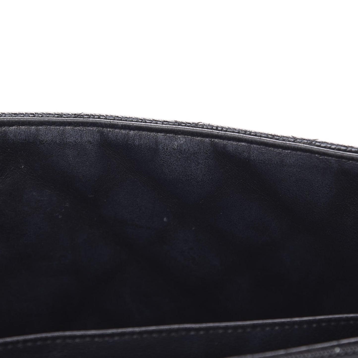 Caviar Quilted Jumbo Single Flap Black