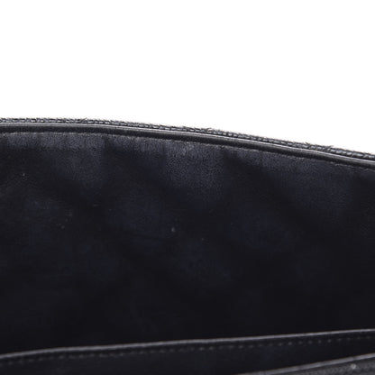 Chanel Caviar Quilted Jumbo Single Flap Black 14 of 15