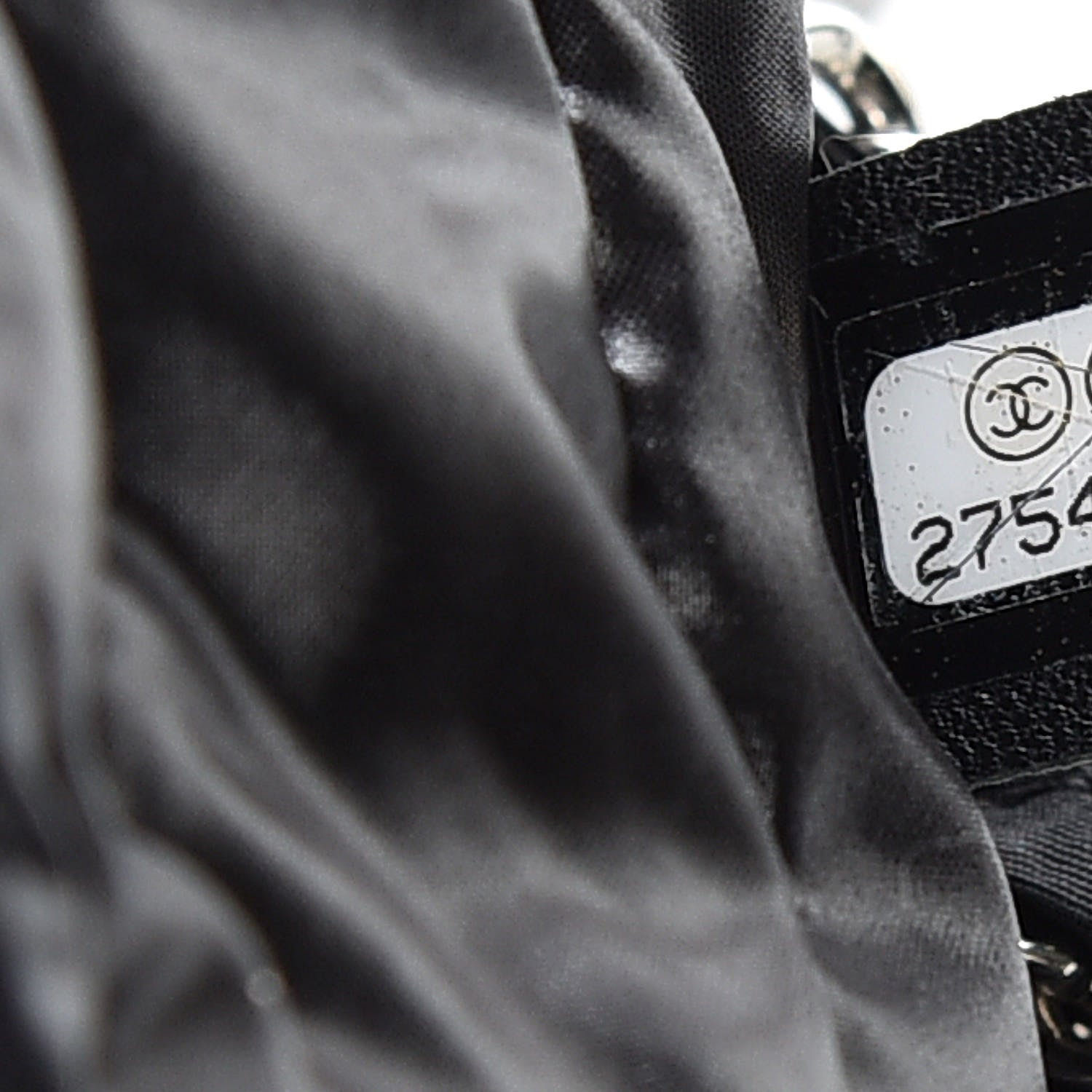 Chanel Nylon Drawstring Backpack Black 10 of 13