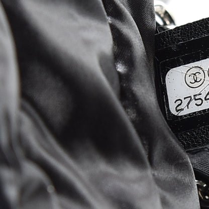 Chanel Nylon Drawstring Backpack Black 10 of 13