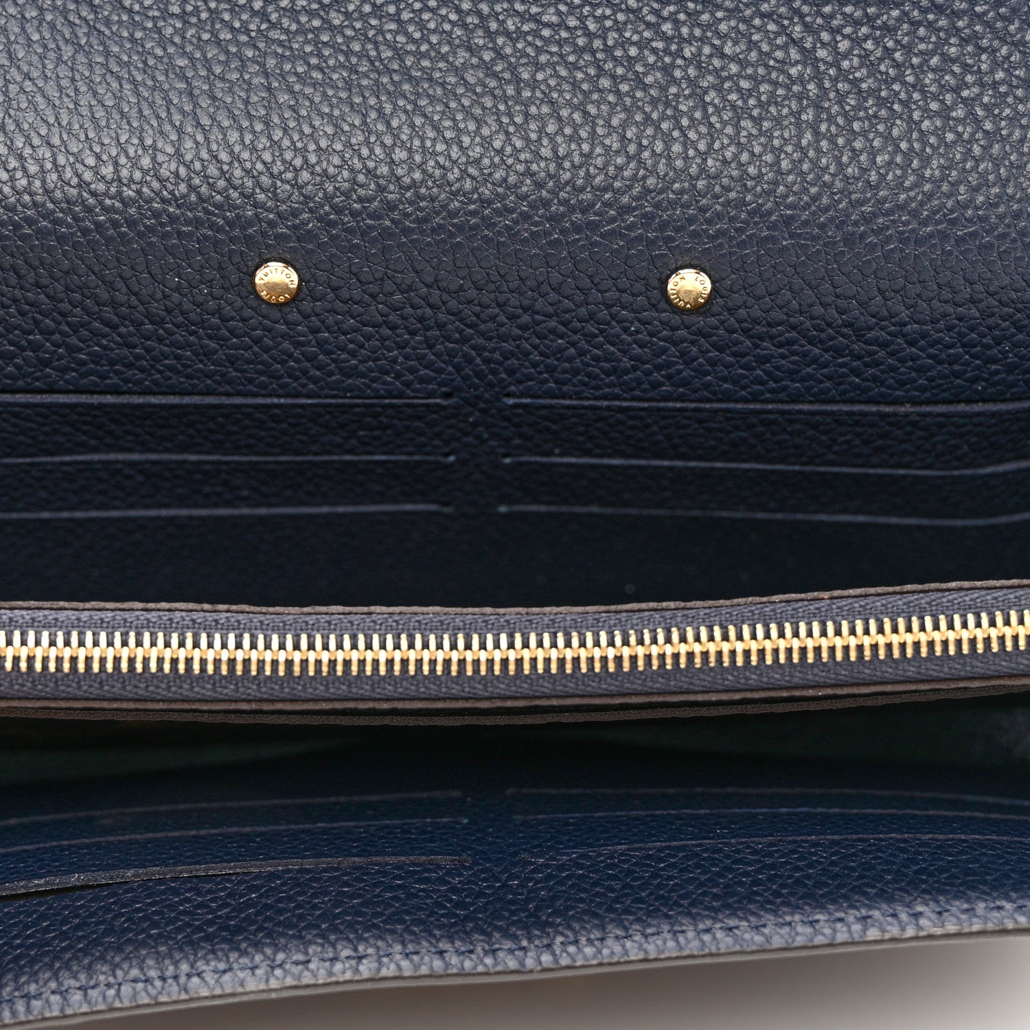 Louis Vuitton Monogram Pallas Wallet Blue Marine 5 of 6