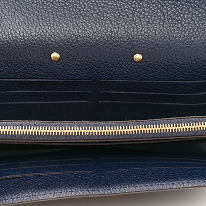 Louis Vuitton Monogram Pallas Wallet Blue Marine 5 of 6