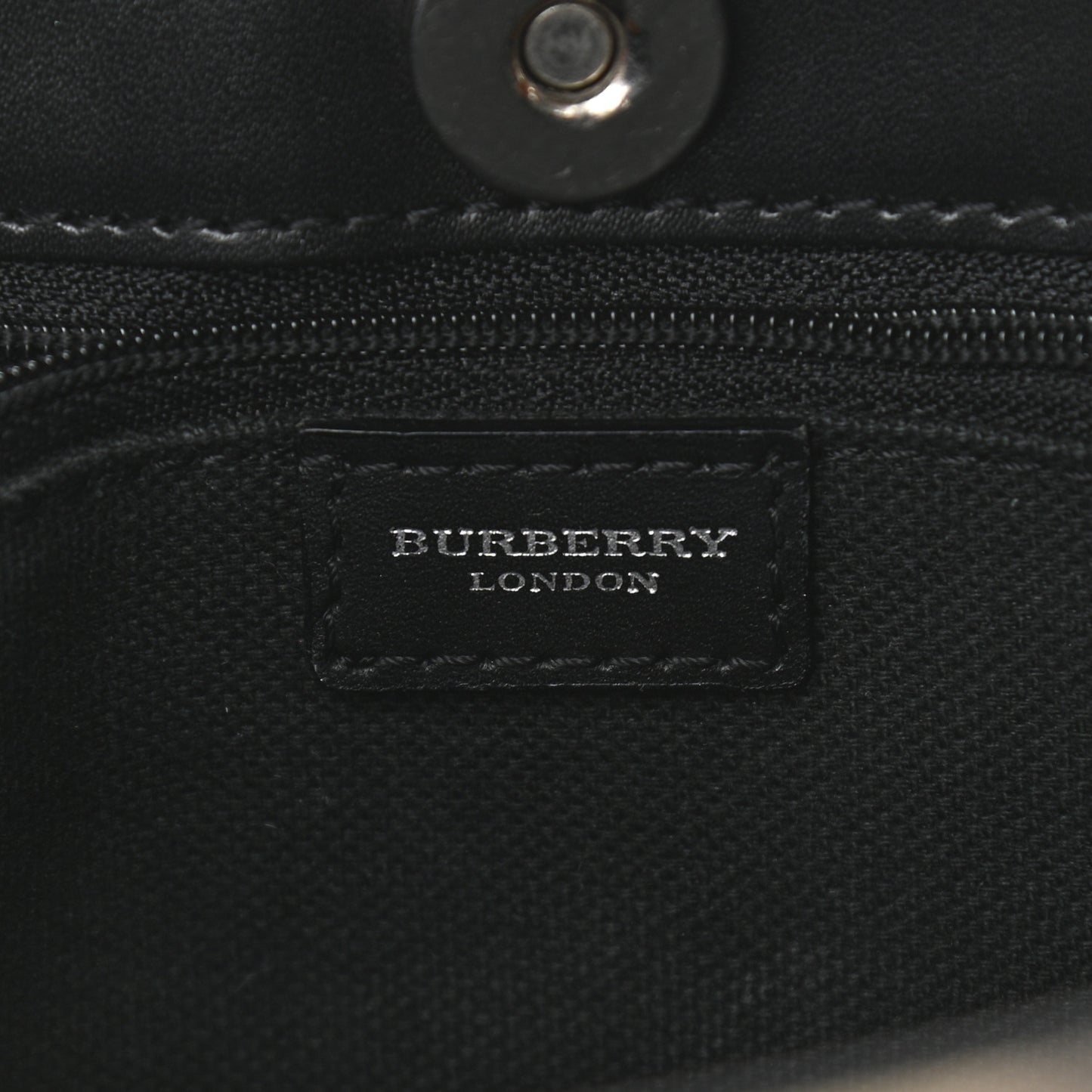 House Check Medium Tote Black