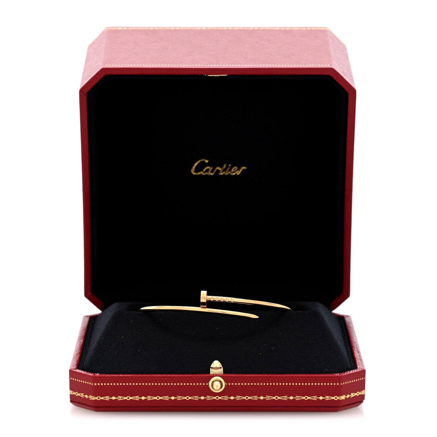 Cartier 18K Yellow Gold Small Juste Un Clou Bracelet 19 5 of 5