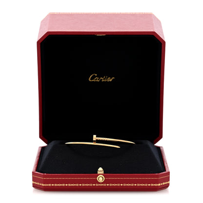 Cartier 18K Yellow Gold Small Juste Un Clou Bracelet 19 5 of 5