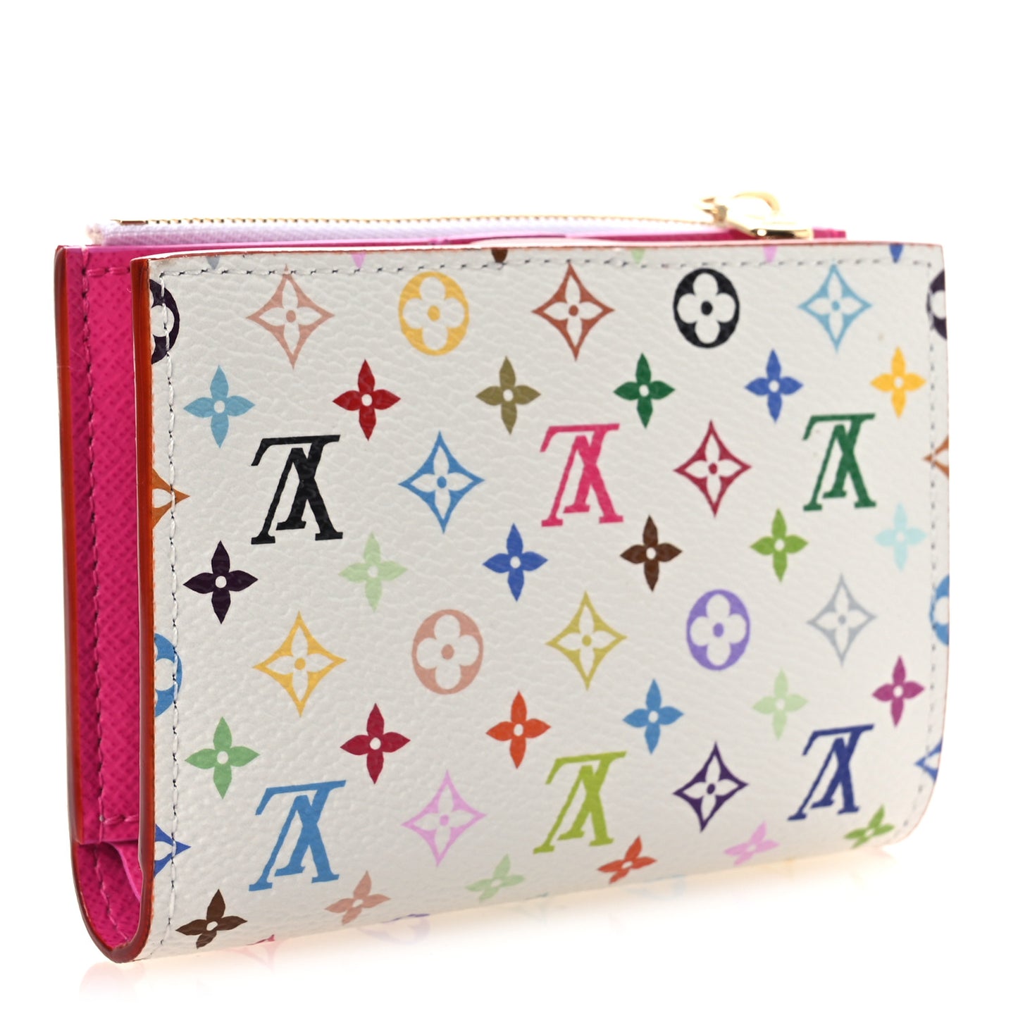 LV X TM Monogram Multicolor Lisa Wallet White