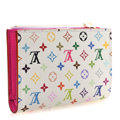 Louis Vuitton LV X TM Monogram Multicolor Lisa Wallet White 3 of 7