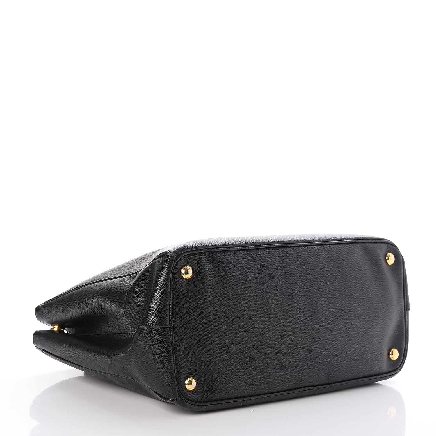 Prada Saffiano Large Galleria Double Zip Tote Black 4 of 11