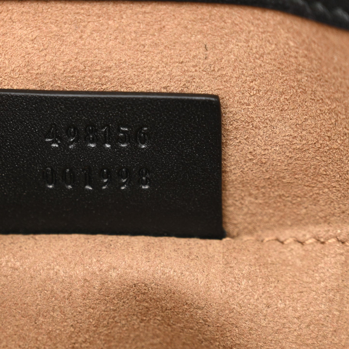 GG Supreme Monogram Small Padlock Tote Black