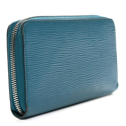 Louis Vuitton Epi Zippy Wallet Indigo 3 of 11