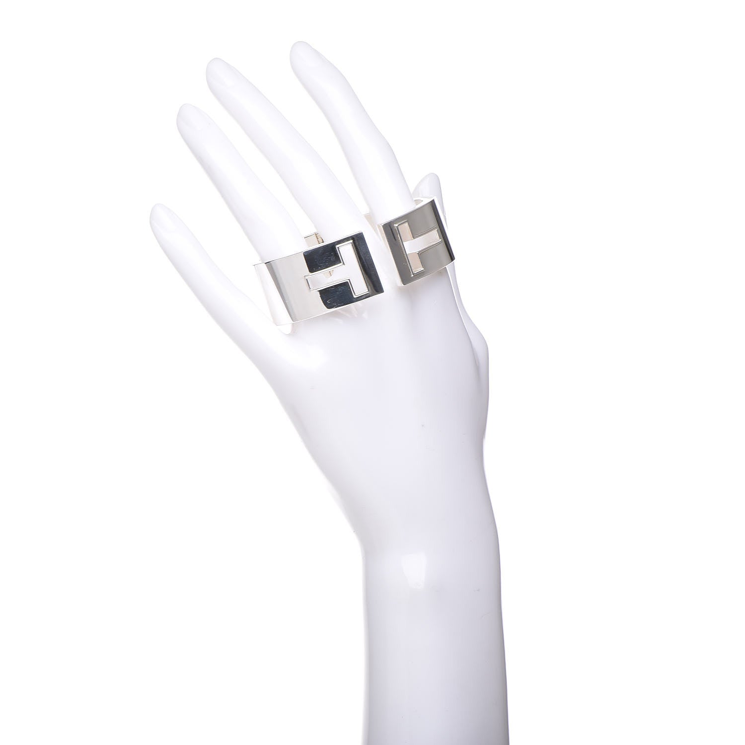 Tiffany Sterling Silver T Cutout Cuff Bracelet 2 of 5