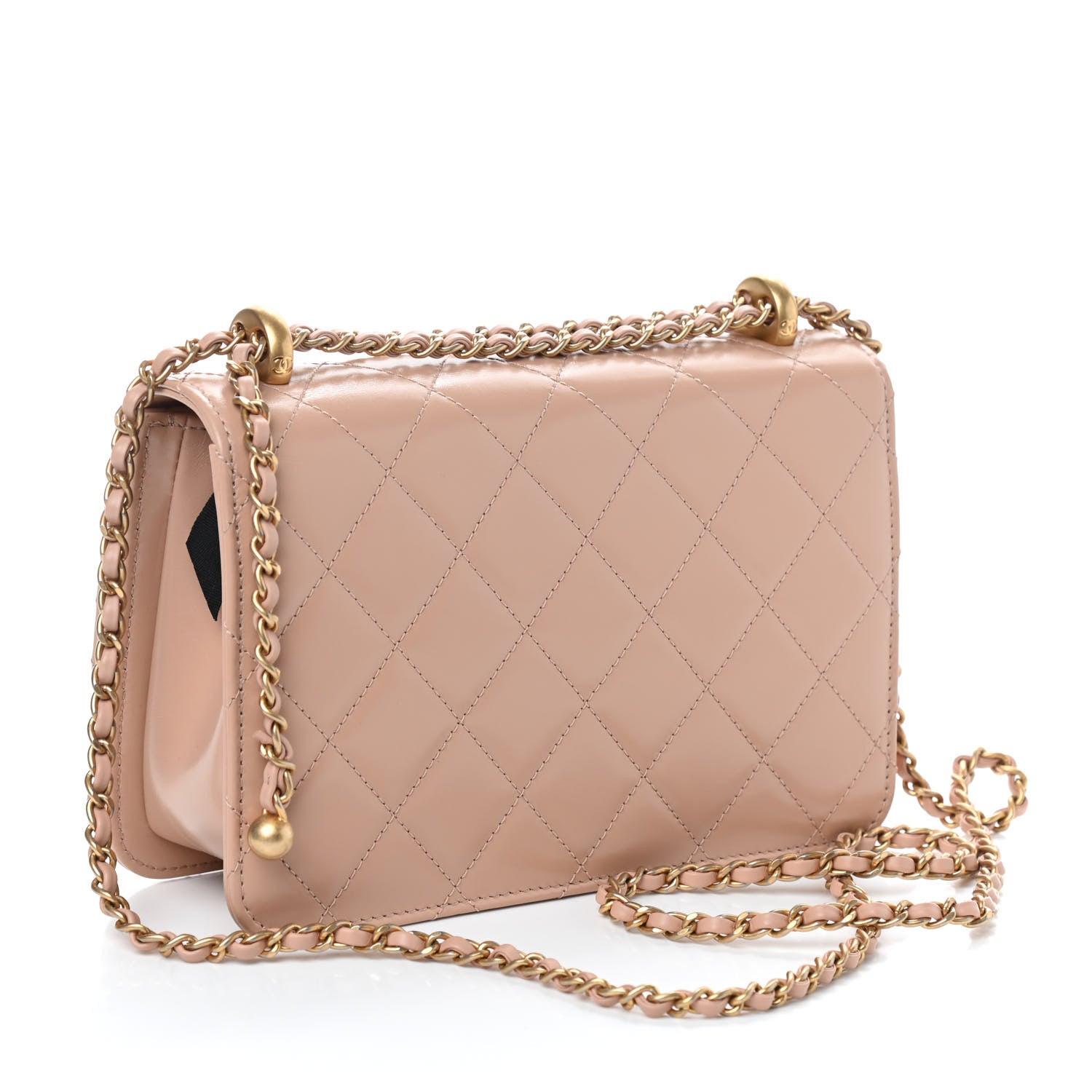 Chanel Calfskin Quilted Perfect Fit Flap Beige 3 of 10