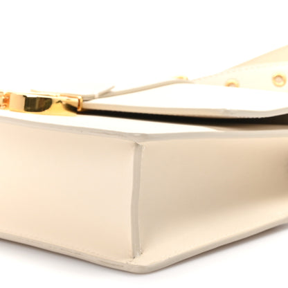 Christian Dior Smooth Calfskin 30 Montaigne Flap Bag Ivory 9 of 11