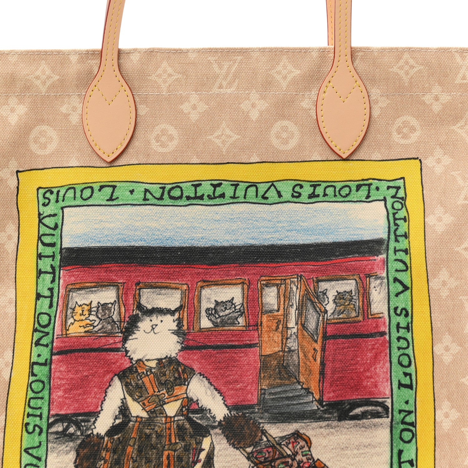 Louis Vuitton Meowgram Grace Coddington Carry It 7 of 10