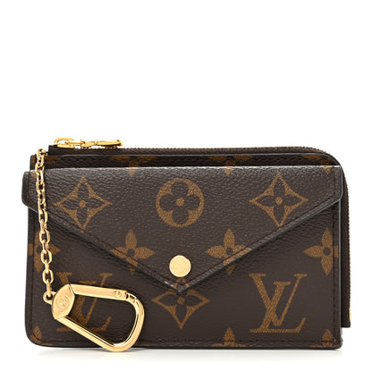 Louis Vuitton Monogram Recto Verso Card Holder Black 1 of 6