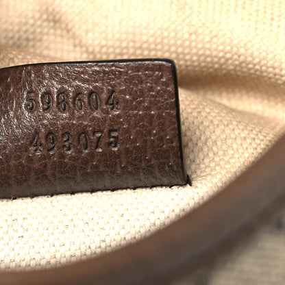 Gucci GG Supreme Monogram Web Medium Neo Vintage Flap Messenger Bag Beige New Acero 7 of 13