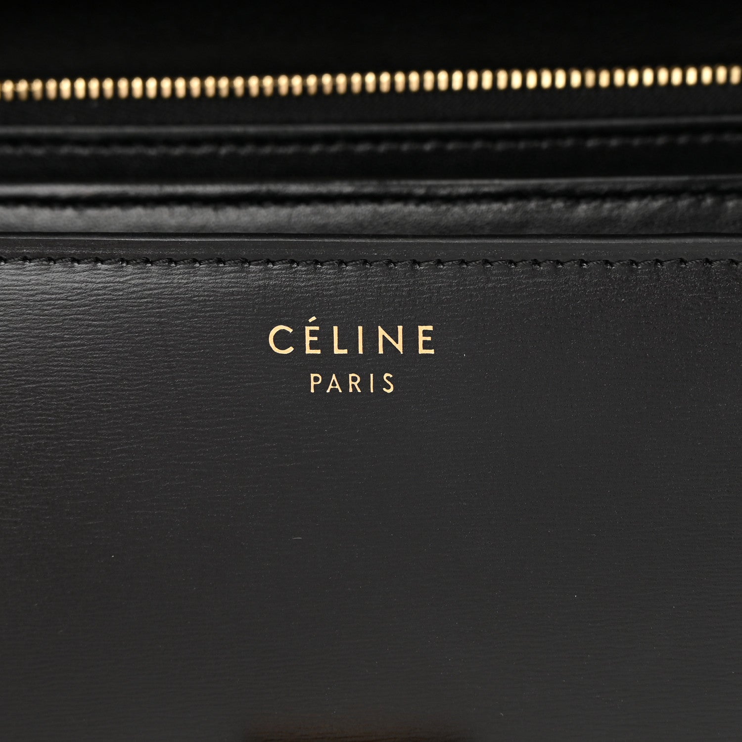 Celine Box Calfskin Medium Classic Box Flap Bag Black 6 of 16