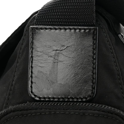 Prada Tessuto Nylon Saffiano Small Vela Messenger Black 11 of 13