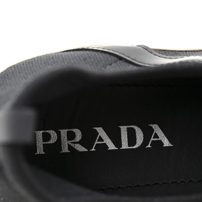 Prada Knit Fabric Logo Womens Sneakers 39 Black Pink 8 of 8