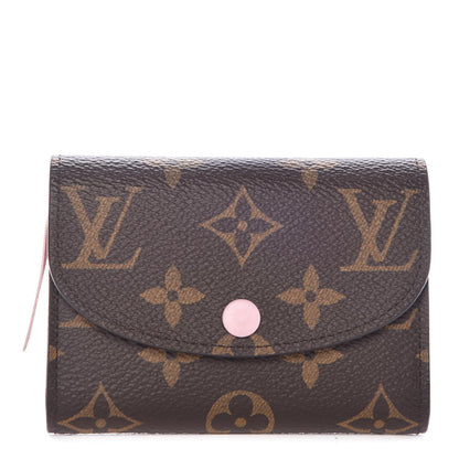 Louis Vuitton Monogram Rosalie Coin Purse Rose Ballerine 1 of 9