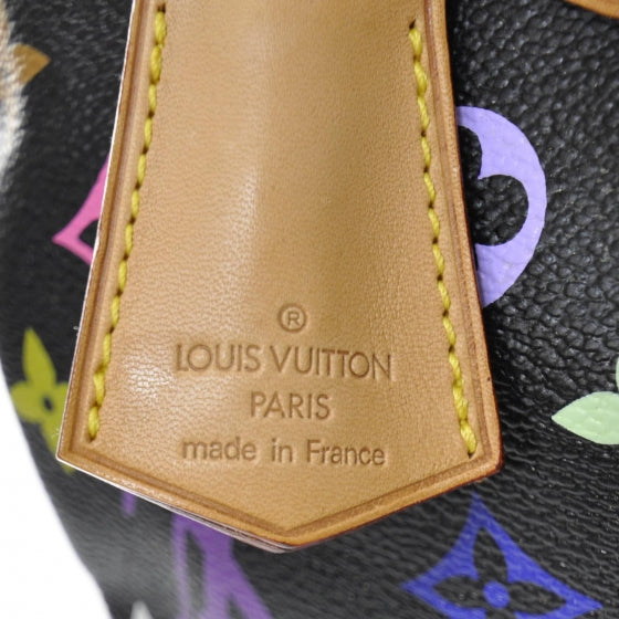 Monogram Multicolor Speedy 30 Black