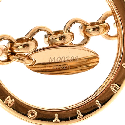Louis Vuitton Giant Monogram Vivienne Bag Charm Key Holder Rose 4 of 5