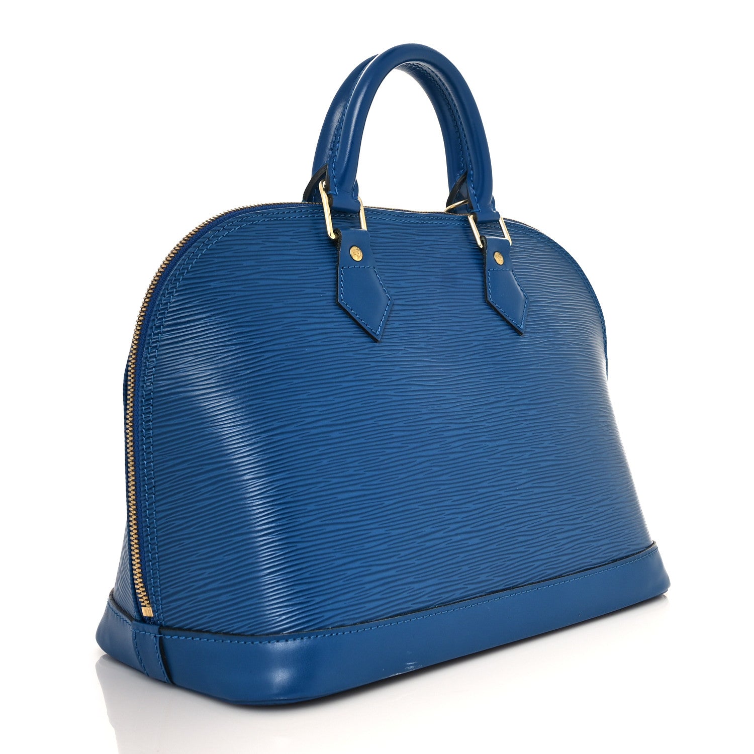 Louis Vuitton Epi Alma PM Cyan 3 of 16