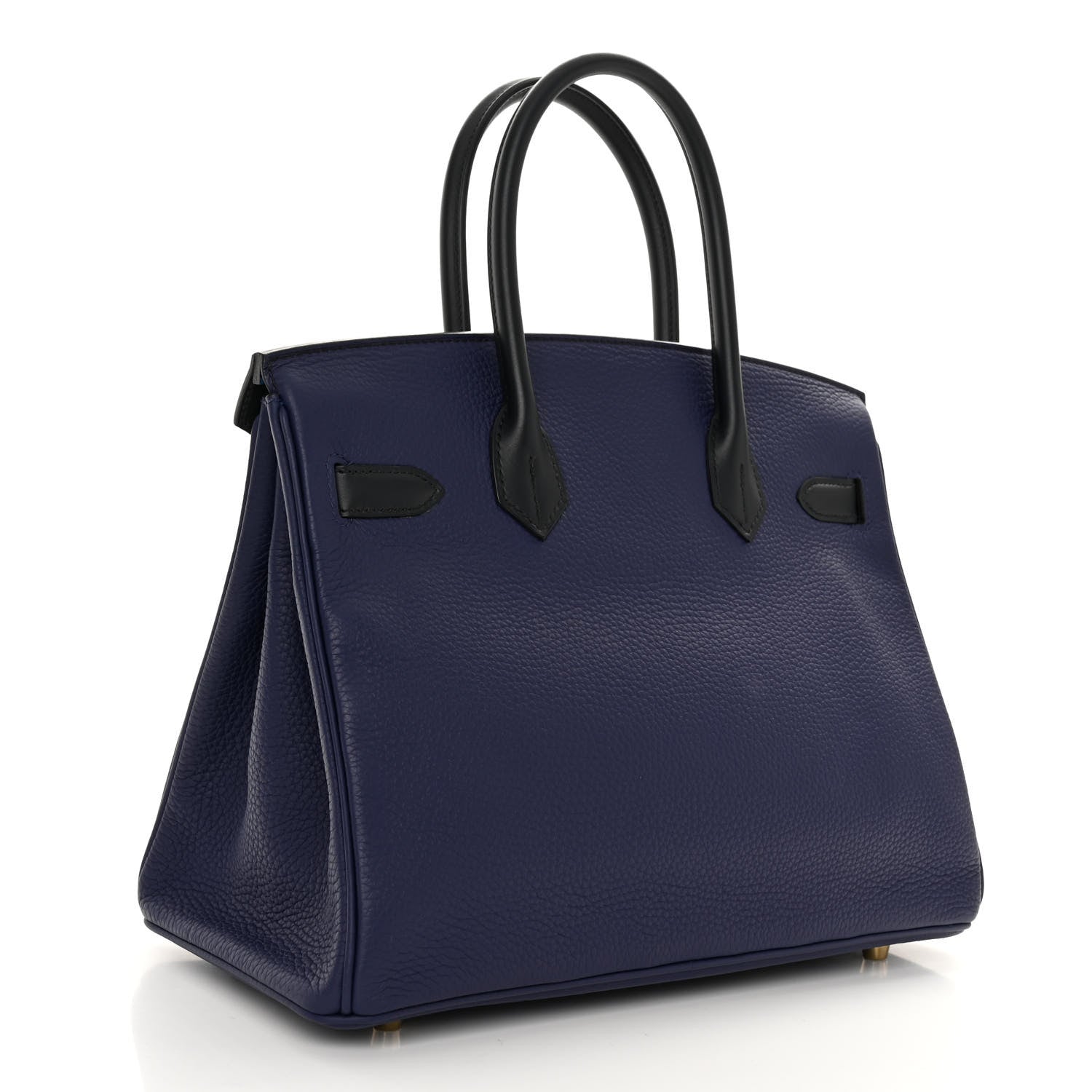 Hermes Taurillon Clemence Sombrero Birkin 30 Bleu Encre Bleu Obscur 2 of 12