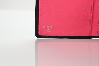 Chanel Calfskin Quilted Cambon Yen Wallet Black 14 of 25