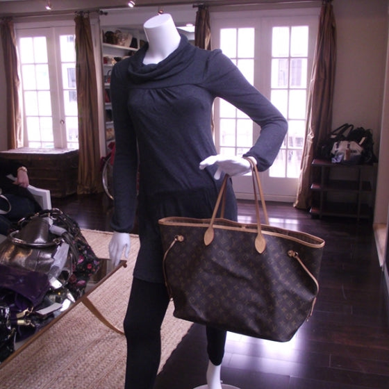 Louis Vuitton Monogram Neverfull GM 2 of 9
