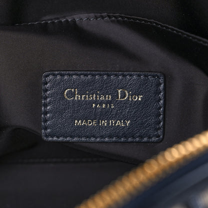 Christian Dior Oblique 30 Montaigne Cosmetic Pouch Blue 6 of 9
