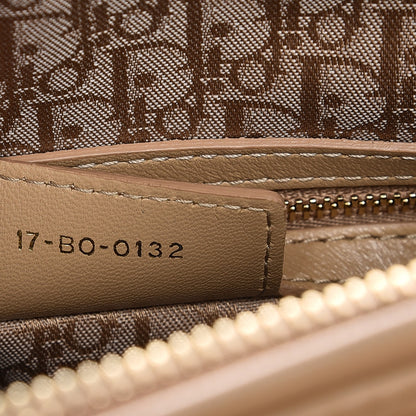 Christian Dior Lambskin Cannage Large Lady Dior Beige 8 of 14