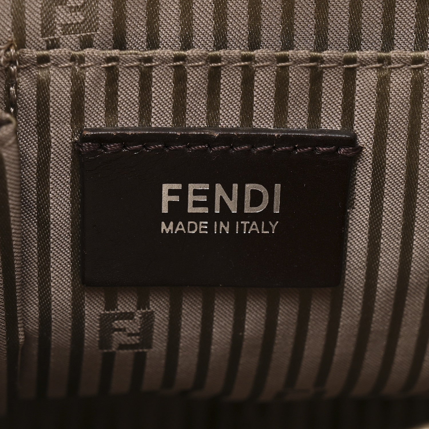 Fendi Vitello Elite Regular 2Jours Tote Tortora 7 of 17
