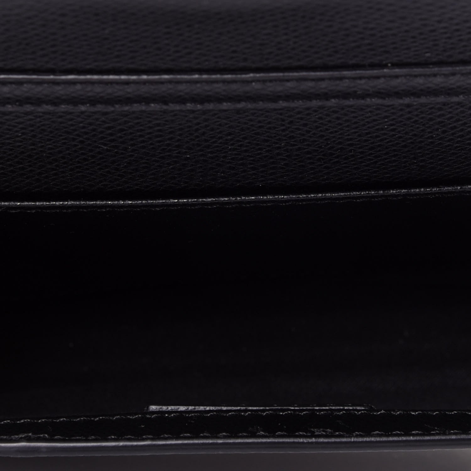 Fendi Vitello Cruise F is Fendi Wallet on Chain Black 5 of 12