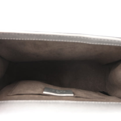 Gucci Metallic Goatskin Small Padlock Shoulder Bag Argento 5 of 10