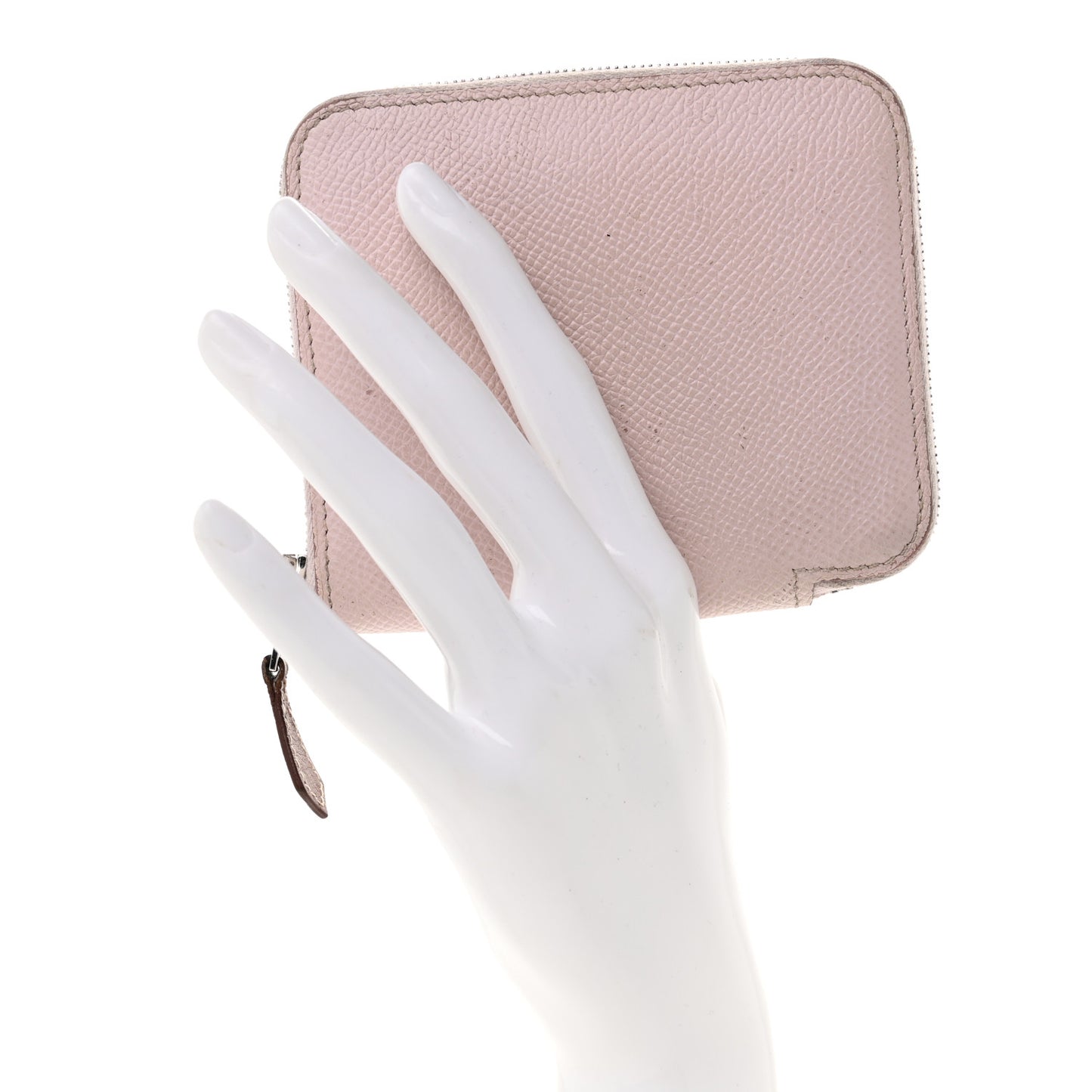 Epsom Silk'In Compact Wallet Mauve Pale Vert Pale