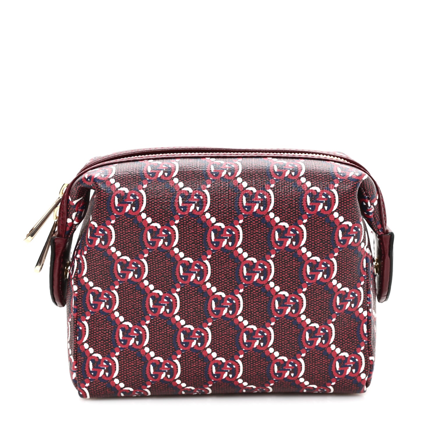 GG Supreme Shadow Toiletry Pouch Rosso Ancora Red
