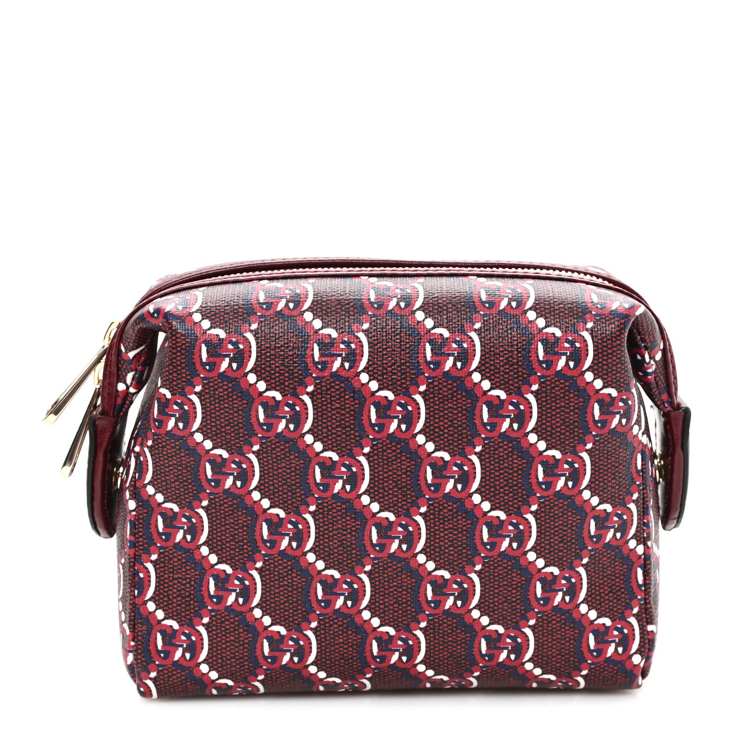 Gucci GG Supreme Shadow Toiletry Pouch Rosso Ancora Red 1 of 7