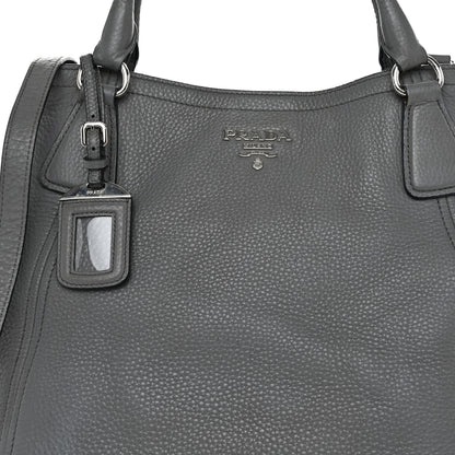 Prada Vitello Daino Tote Marmo 12 of 13