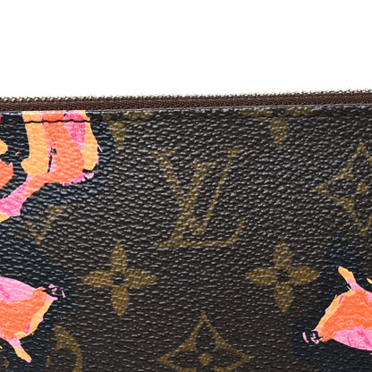 Louis Vuitton Monogram Roses Pochette Accessories 8 of 10
