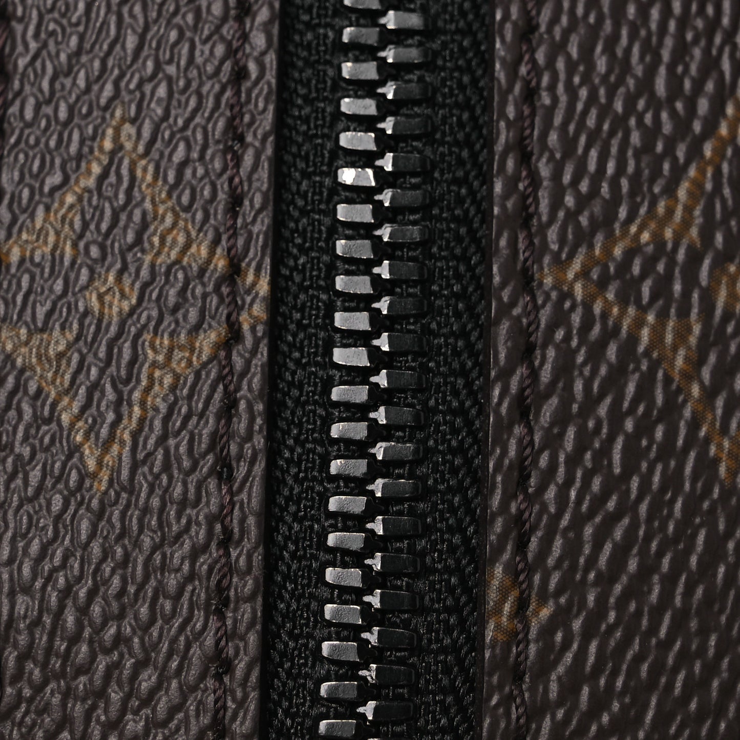 Monogram Macassar Handle Soft Trunk Black