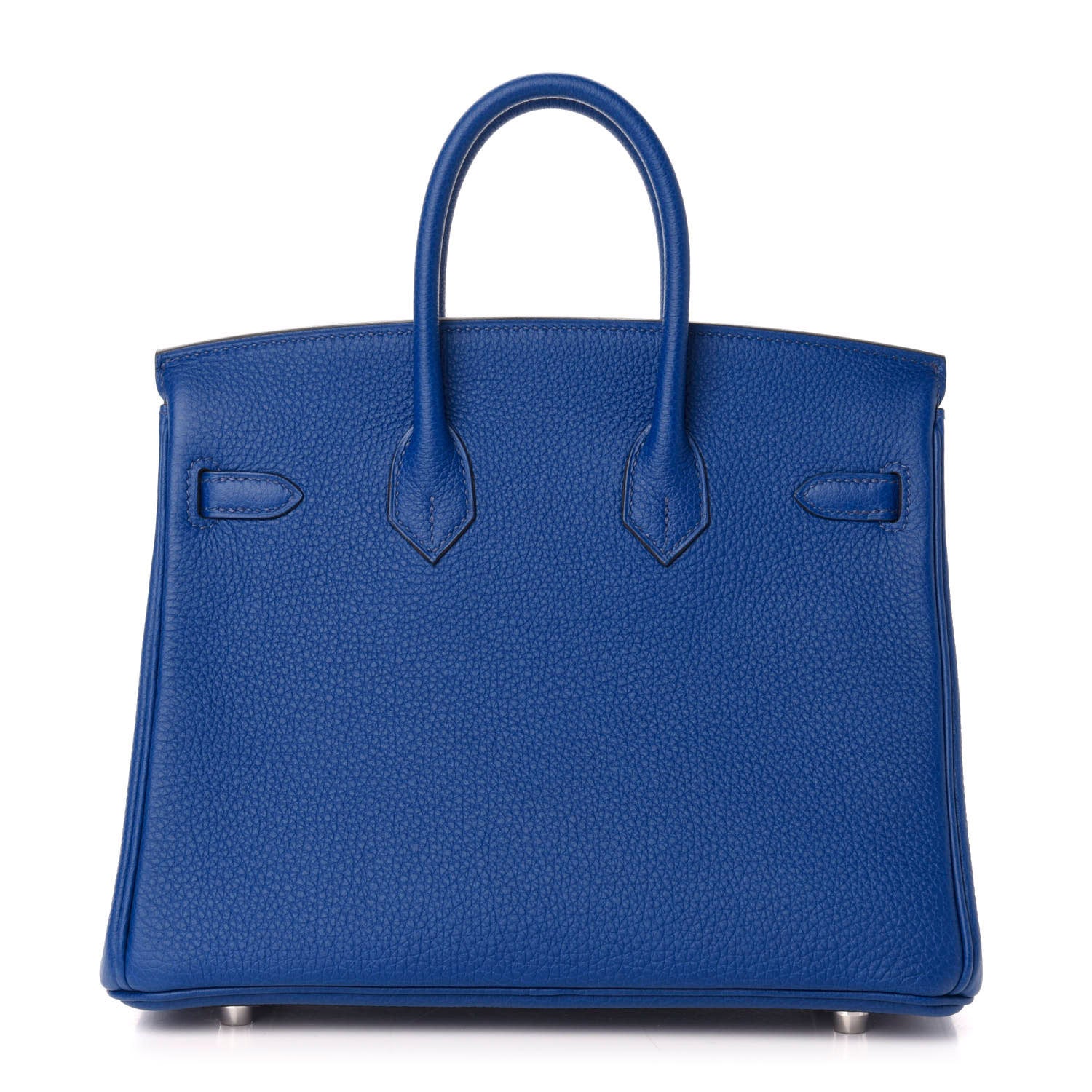 Hermes Togo Verso Birkin 25 Bleu Royal Capucine 4 of 35