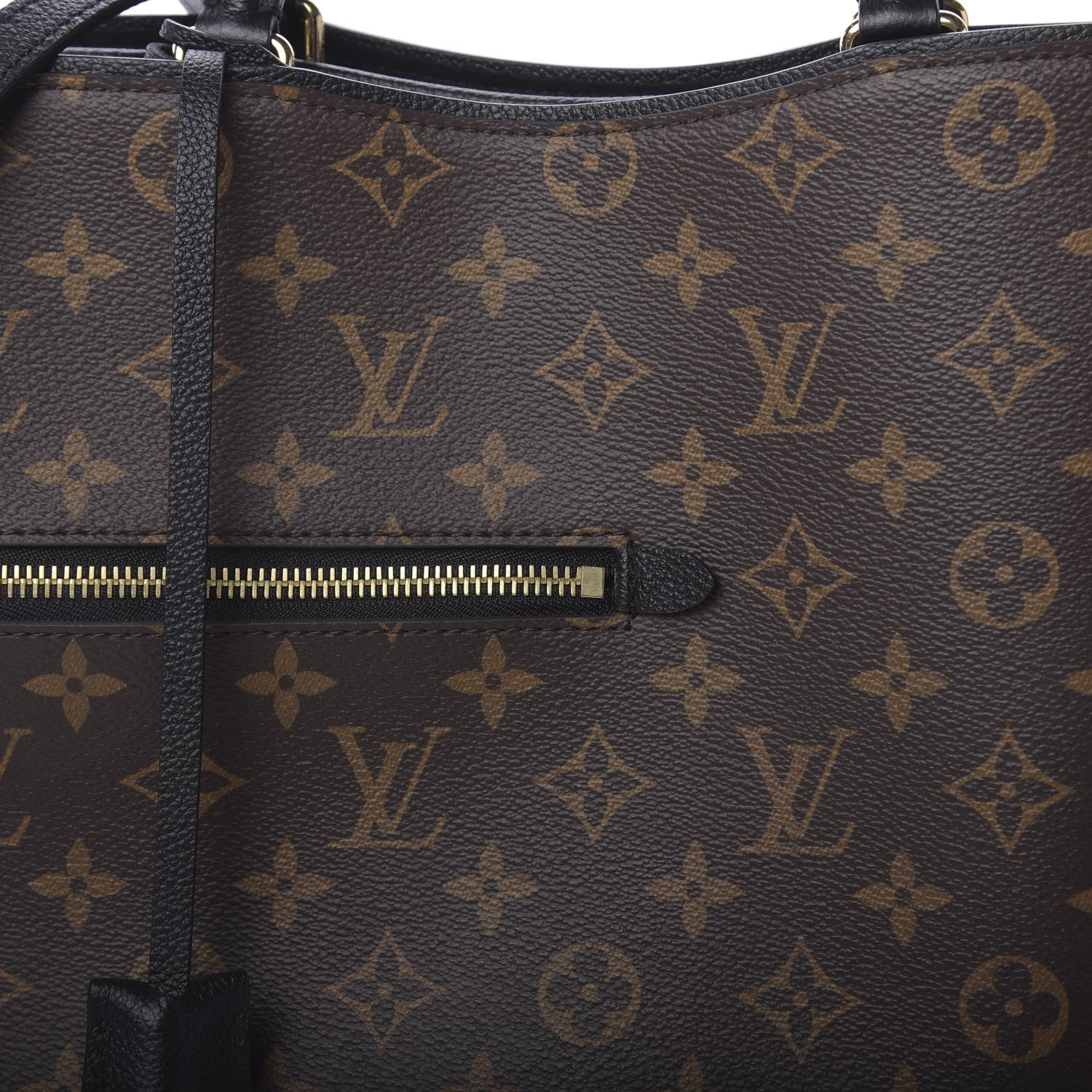 Louis Vuitton Monogram Popincourt MM Black 9 of 9