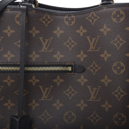 Louis Vuitton Monogram Popincourt MM Black 9 of 9