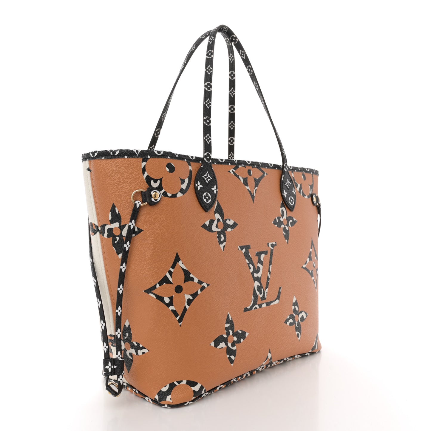 Monogram Giant Jungle Neverfull MM Ivory