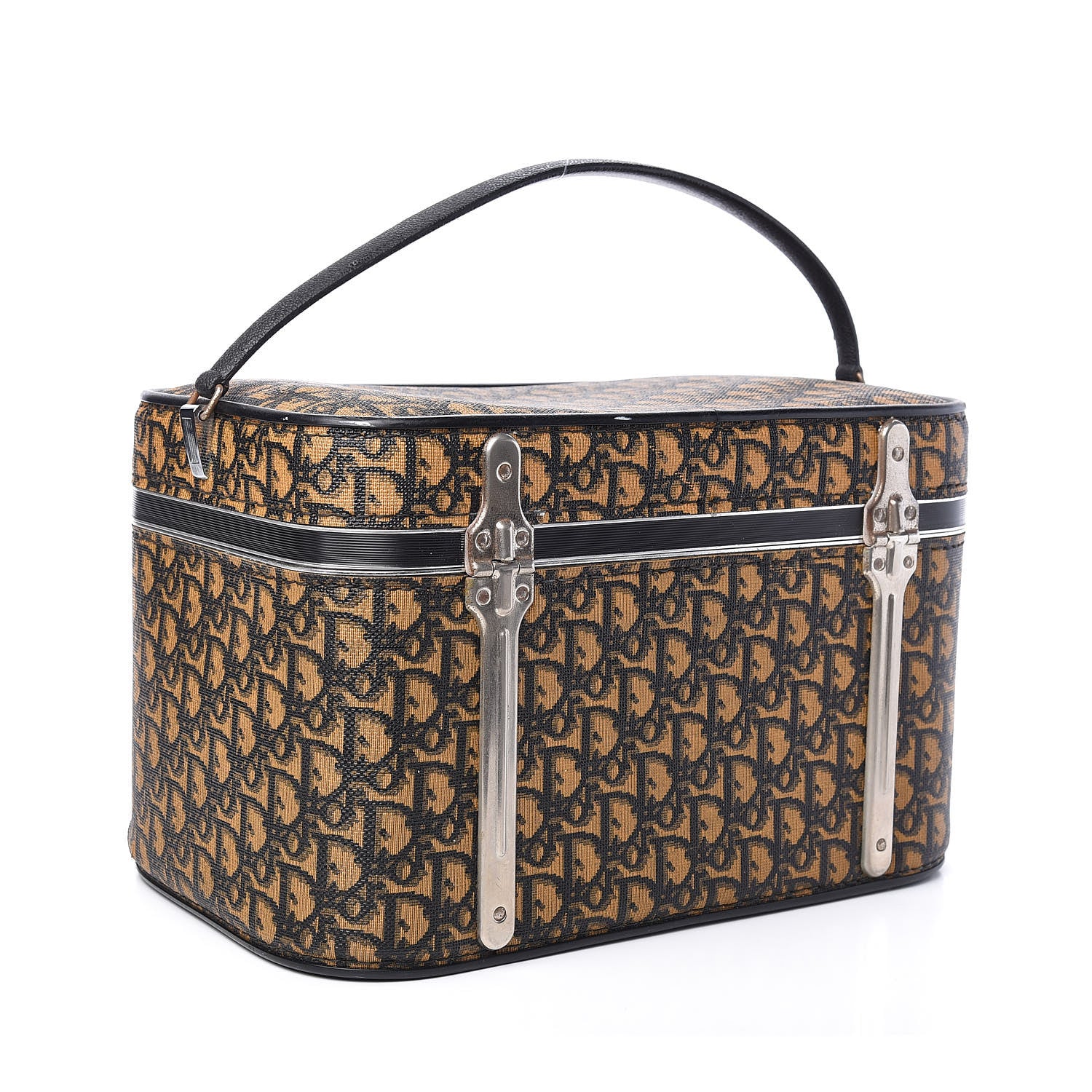 Christian Dior Monogram Train Vanity Case Brown 2 of 14