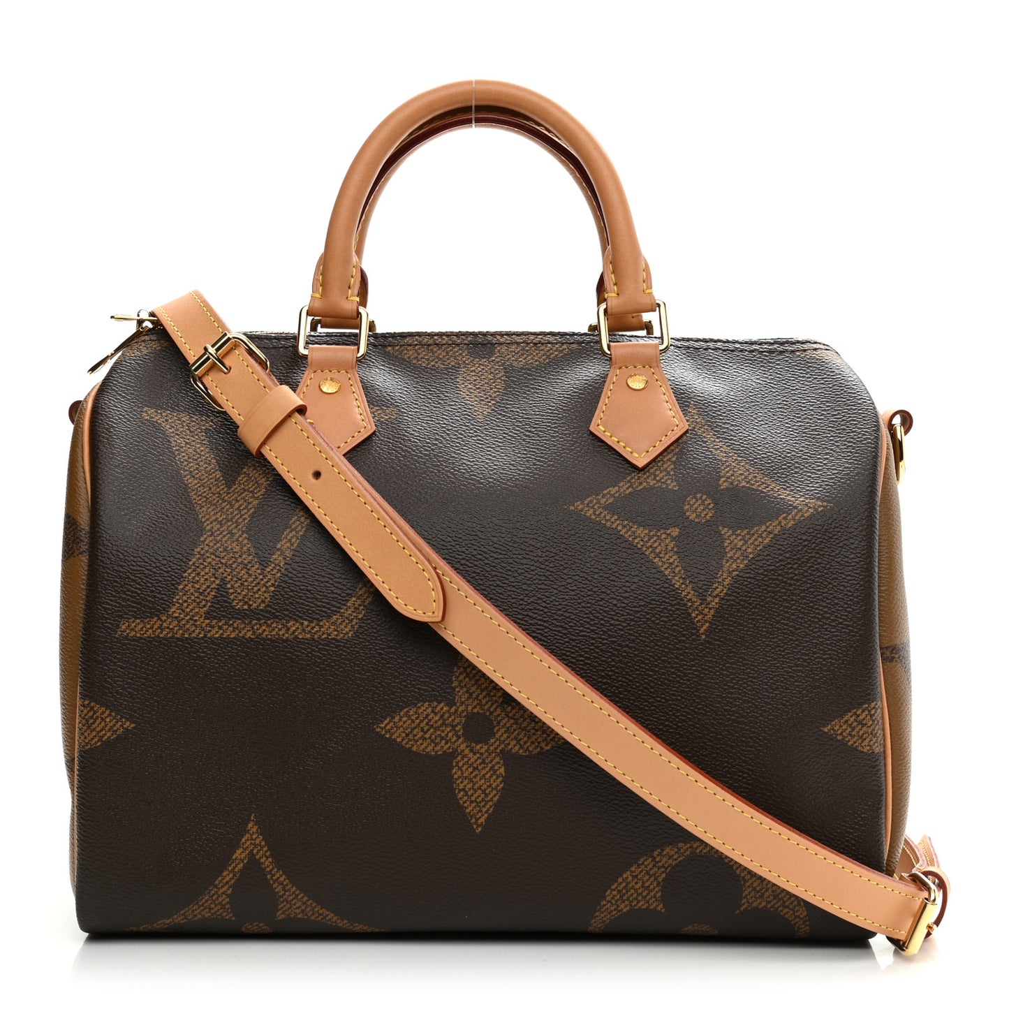 Reverse Monogram Giant Speedy Bandouliere 30