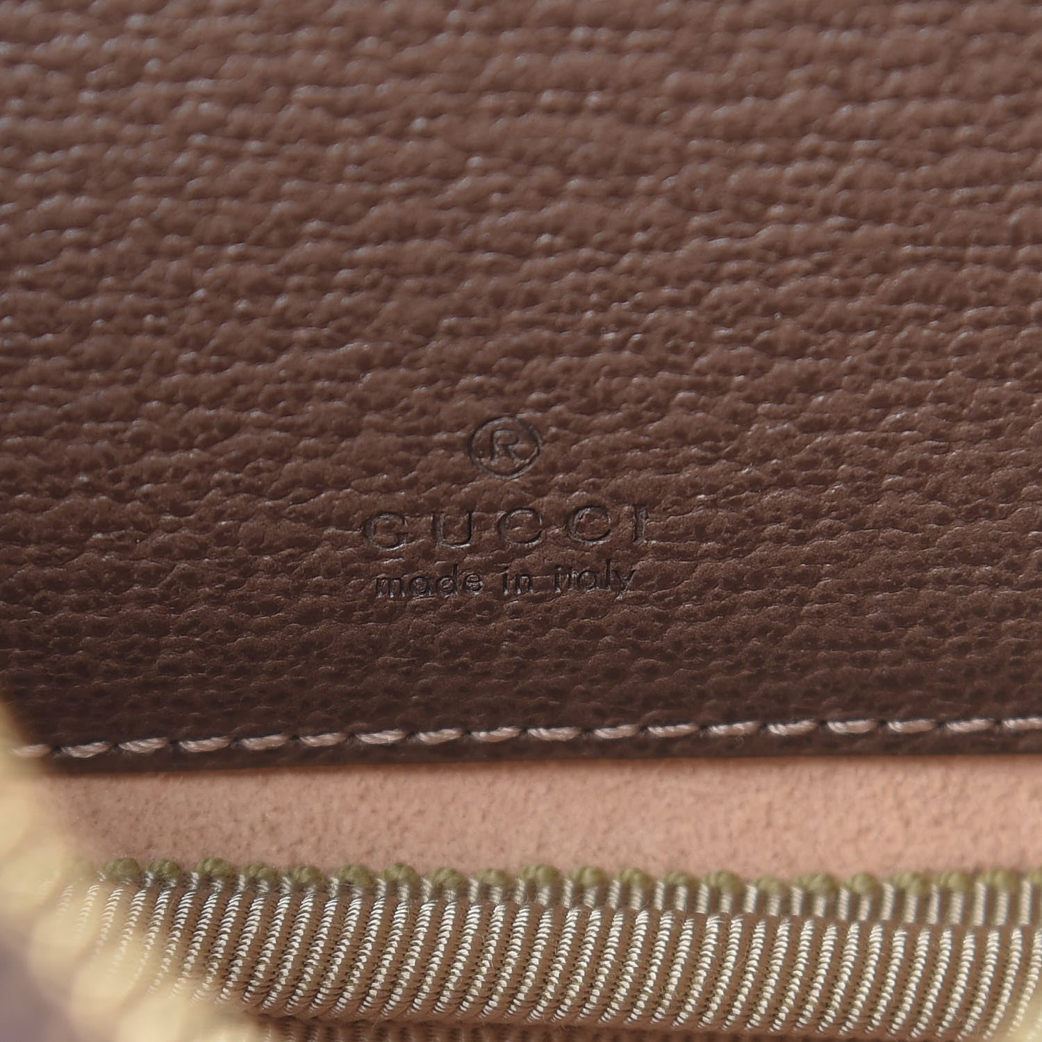 Gucci GG Supreme Monogram Ophidia Belted iPhone Case 75 30 Dark Brown 6 of 11